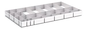 24 Compartment Box Kit 100+mm High x1050W x650D drawer Bott Drawer Cabinets 1050 x 650 installed in your Engineering Department 26/43020774 Cubio Plastic Box Kit EKK 106100 24 Comp.jpg